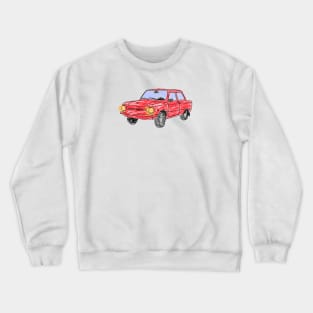 ussr car Crewneck Sweatshirt